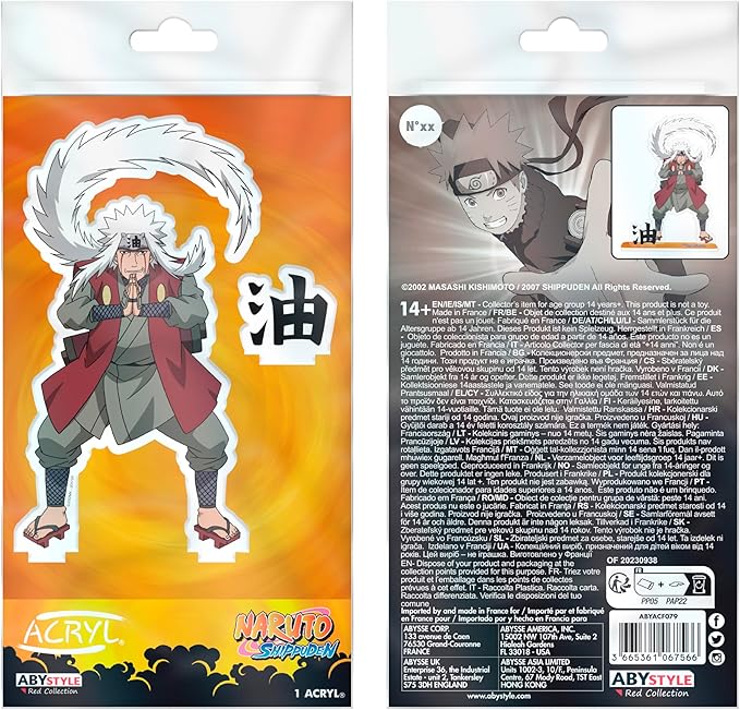 naruto shippuden - figure acryl - jirayia