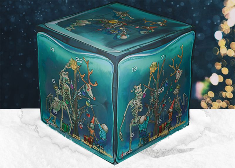 calendario dell'avvento chessex 2025