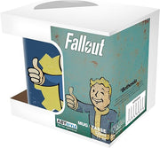 fallout - tazza 320ml - vault boy blue