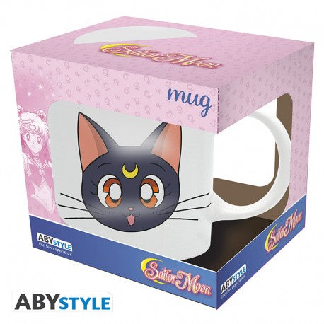 sailor moon - tazza 320ml - luna & artemis