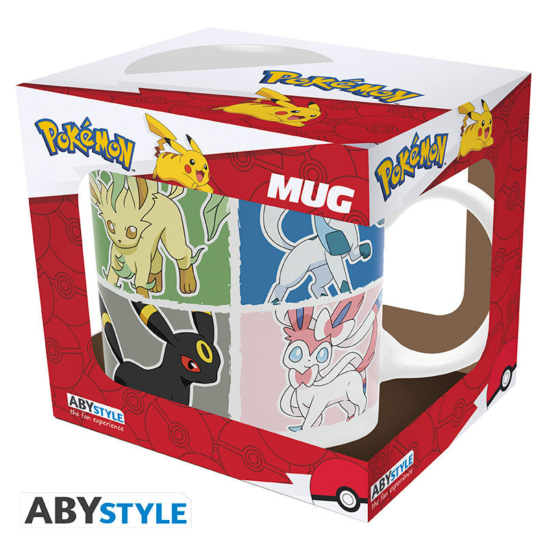 pokémon - tazza 320ml - eevee evolutions
