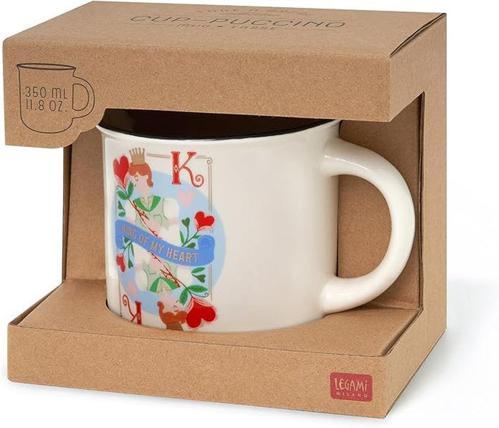 tazza in porcellana - cup-puccino - king