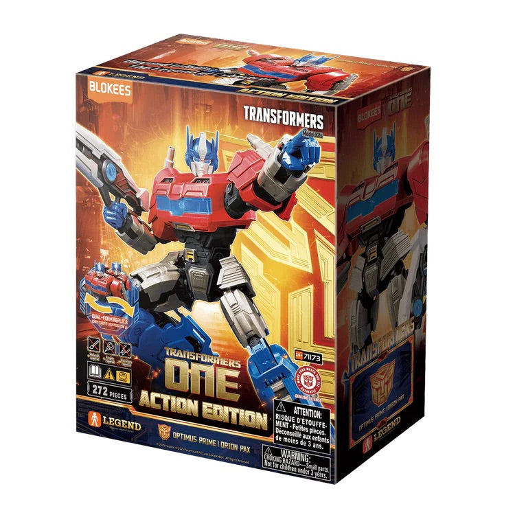 transformers - action edition 04 - g2 optimus prime - light-up eyes