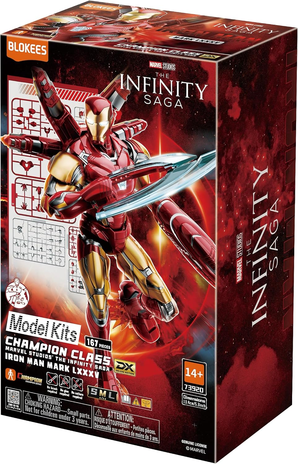 marvel the infinity saga - champion class 01 - iron man