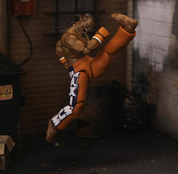 street fighter ii - dee jay - action figure 15cm