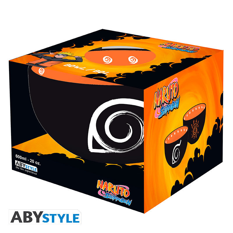 naruto shippuden - ciotola 600ml - simbolo di konoha
