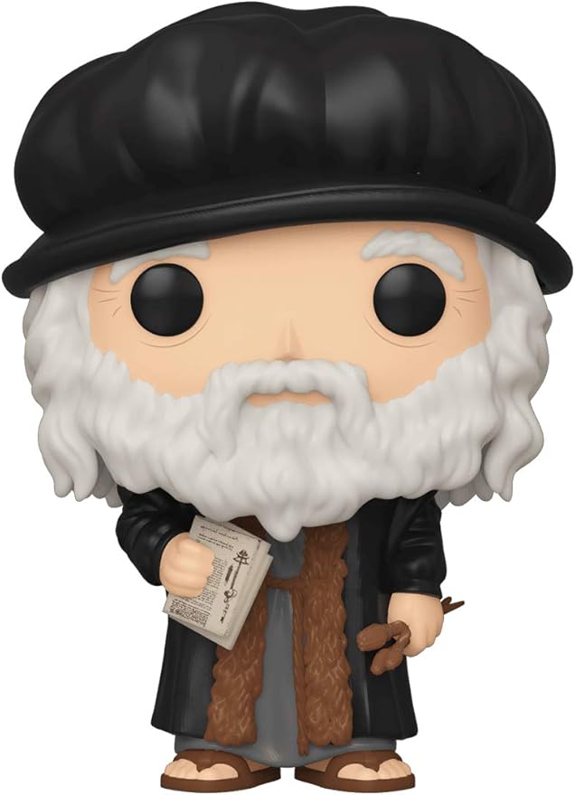 leonardo da vinci - leonardo da vinci 9cm - funko pop! 04