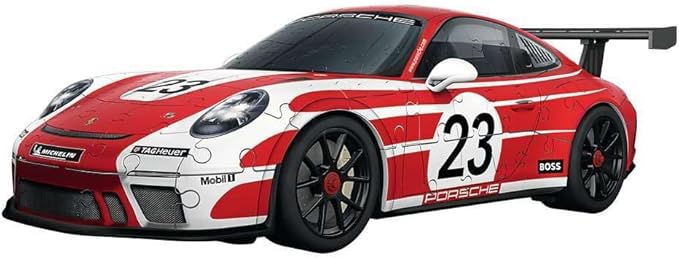 porsche 911 gt3 cup salzburg - puzzle 3d