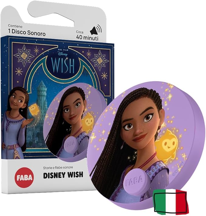 faba raccontastorie - disco sonoro disney - wish