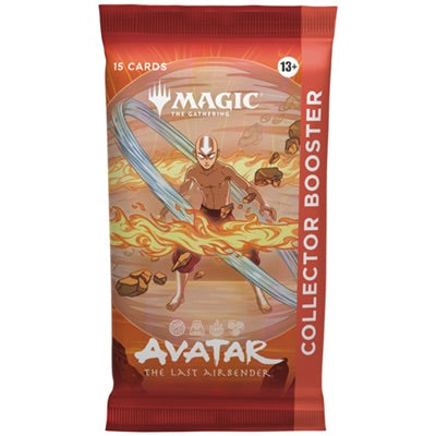 avatar: the last airbender - collector booster bustina da 15 carte (eng)