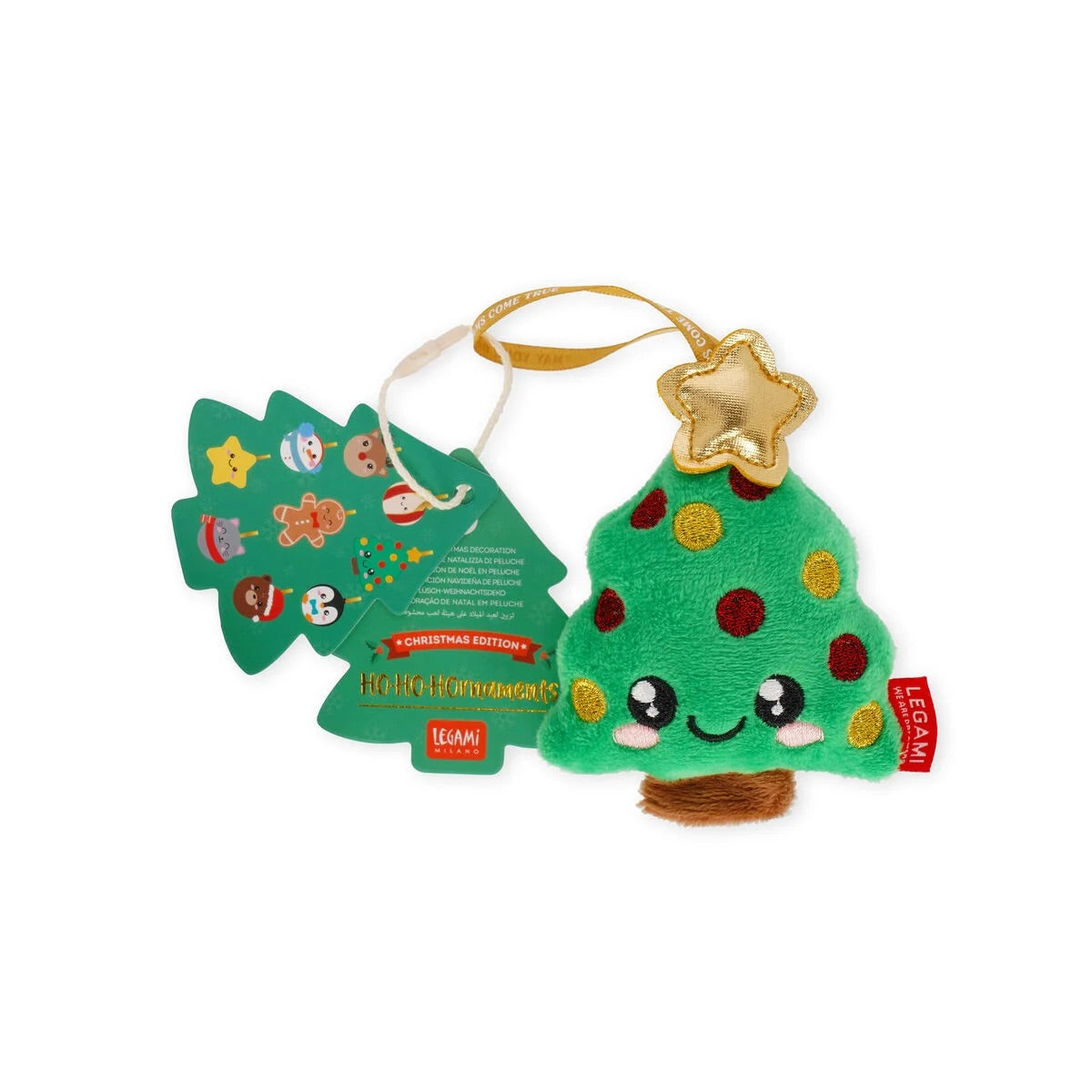 decorazione natalizia di peluche - tree - oh-oh-ohrnaments