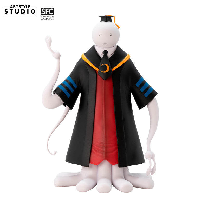 assassination classroom - koro sensei bianco - statuetta 20cm