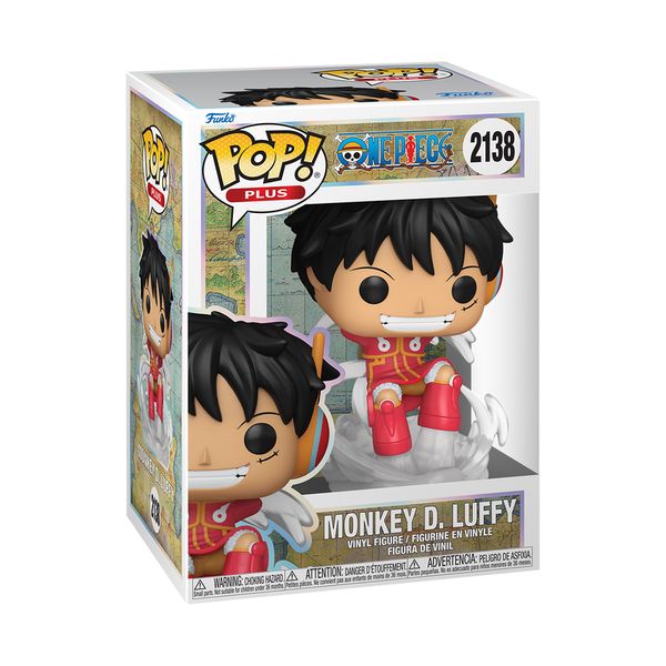 one piece - luffy (egghead) 9cm - funko pop! 2138
