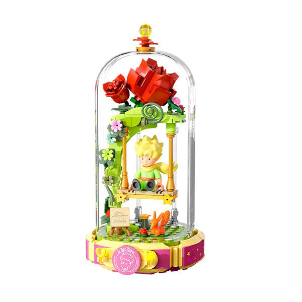 il piccolo principe - viaggio stellato - altalena di rose