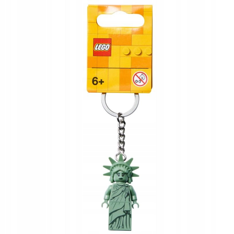 Gadget statua della libertà portachiavi con torcia led