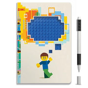Cancelleria notebook minifigure più penna gel