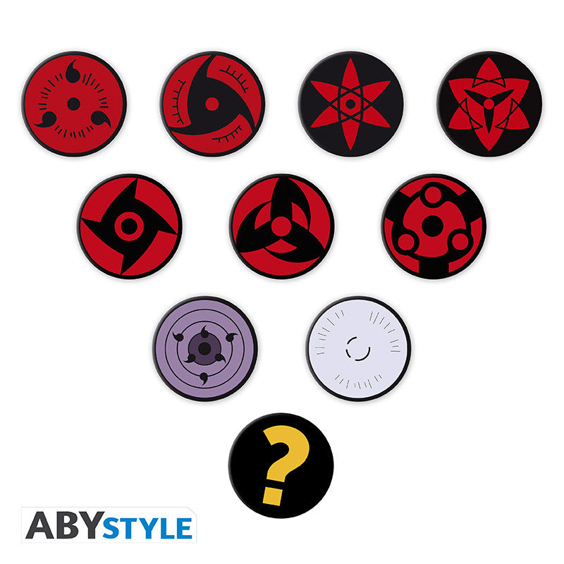 naruto shippuden - badge 50mm - 1 modello assortito