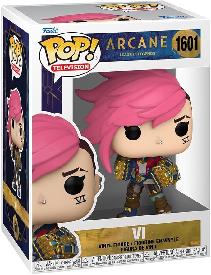arcane league of legends - vi 9cm - funko pop! 1601
