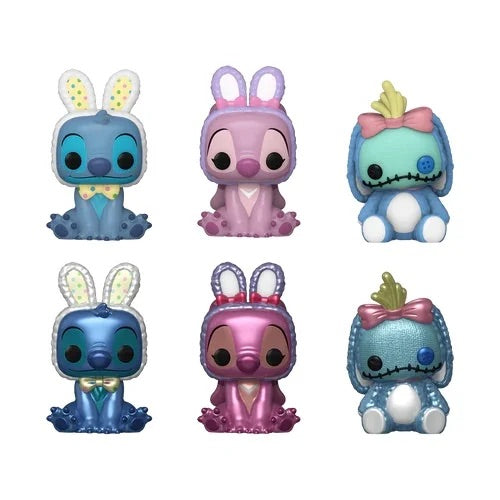 lilo & stitch - easter egg 1 personaggio assortito 3cm - funko pop bitty