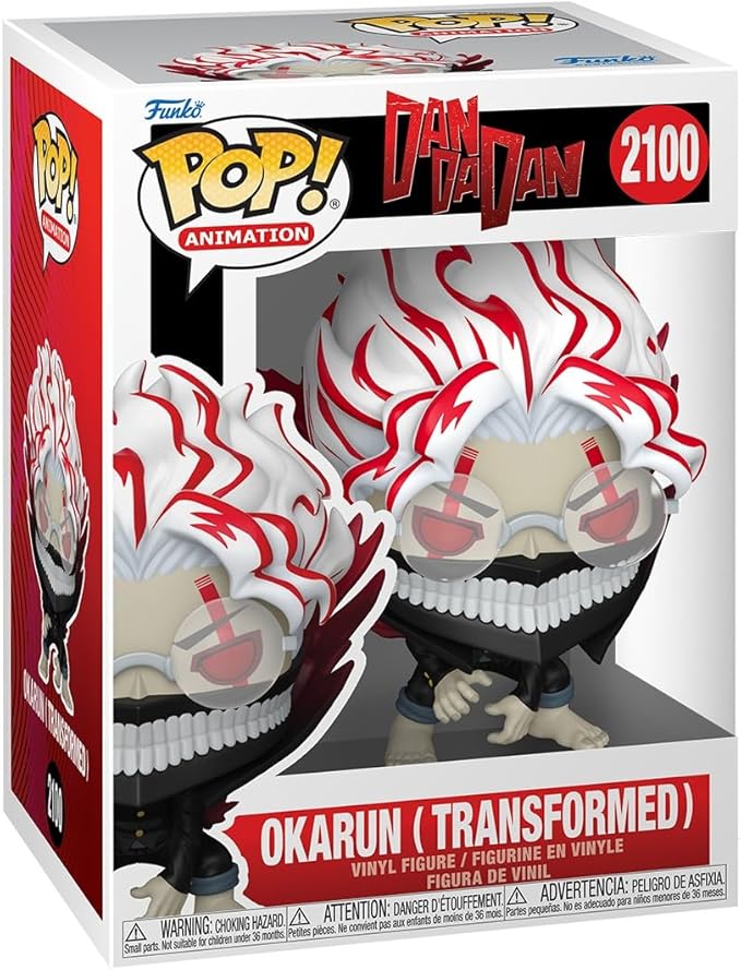 dandadan - okarun (transformed) - funko pop! 2100