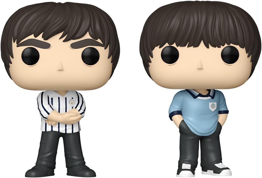 oasis: liam & noel gallagher 9cm - funko pop! 2 pack