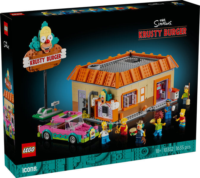 LEGO Icons 10352 the simpsons™: krusty burger