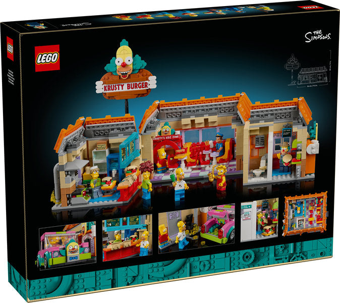 LEGO Icons 10352 the simpsons™: krusty burger