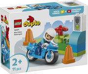 LEGO Duplo 10471 motocicletta blu della polizia