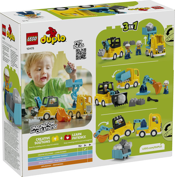 LEGO Duplo 10475 veicoli da cantiere 3 in 1