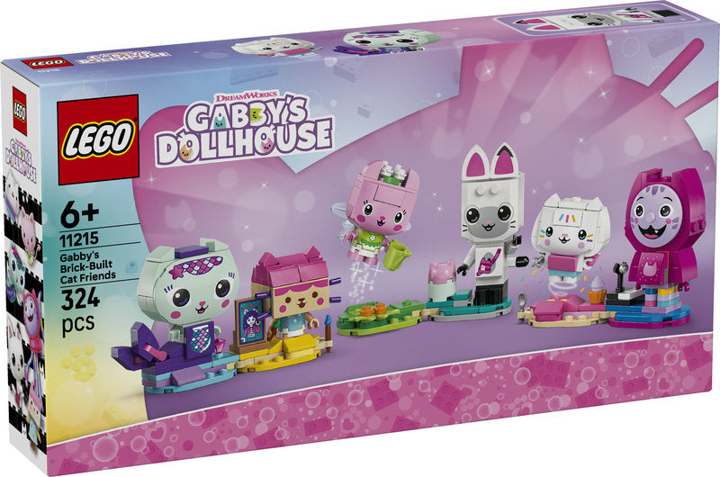 LEGO Gabby's Dollhouse 11215 gli amici gattini di gabby