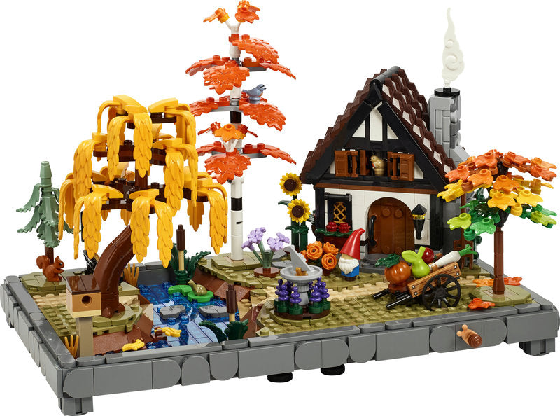 LEGO Icons 11372 giardino autunnale del cottage