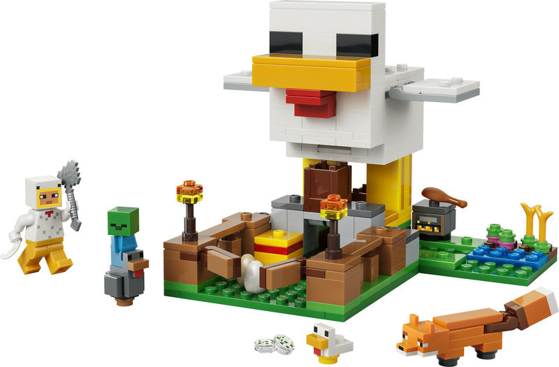 LEGO Minecraft 21585 fattoria di galline