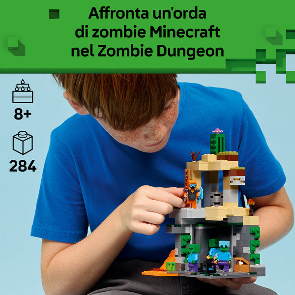 LEGO Minecraft 21587 zombie dungeon