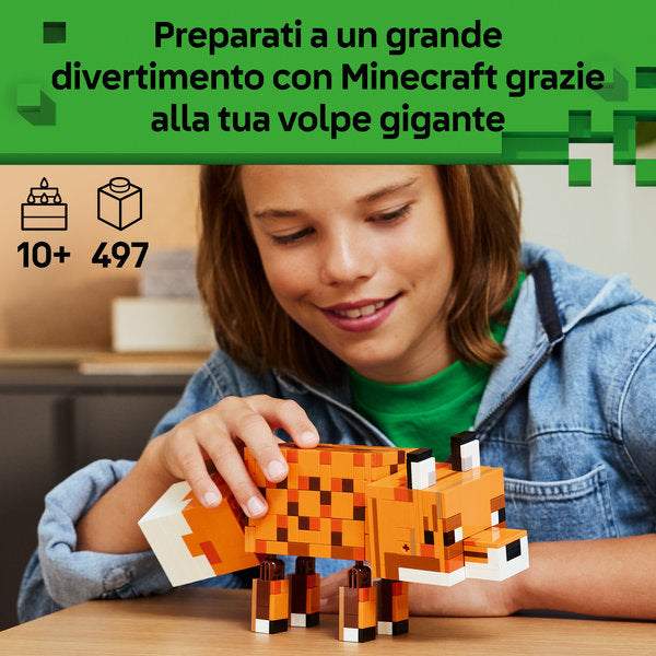 LEGO Minecraft 21588 la volpe