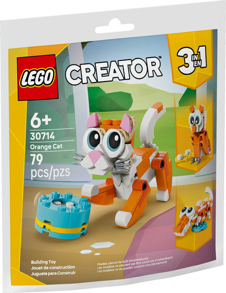 LEGO Creator 30714 gatto arancione
