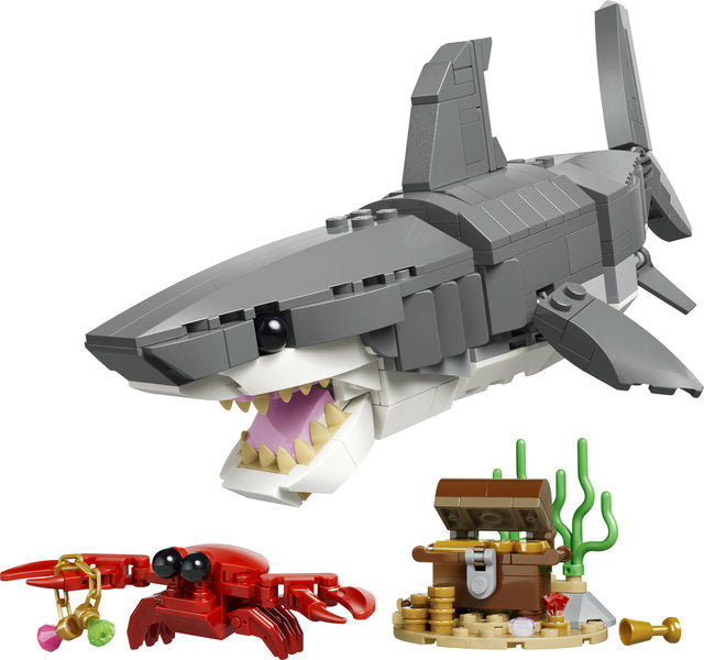 LEGO Creator 31381 squalo con scrigno del tesoro