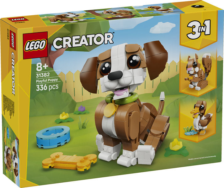 LEGO Creator 31382 adorabili animali: cagnolino giocoso