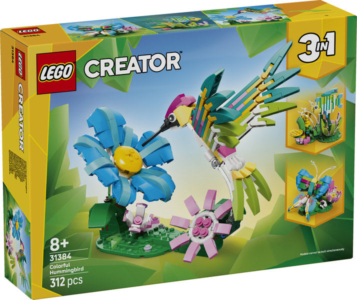 LEGO Creator 31384 animali selvatici: colibrì variopinto