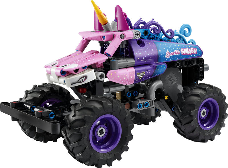 LEGO Technic 42220 monster jam™ sparkle smash™ a retrocarica