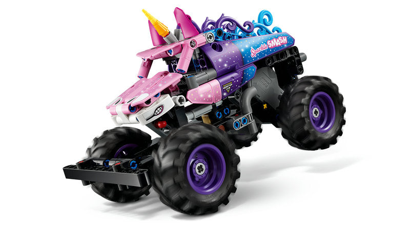 LEGO Technic 42220 monster jam™ sparkle smash™ a retrocarica