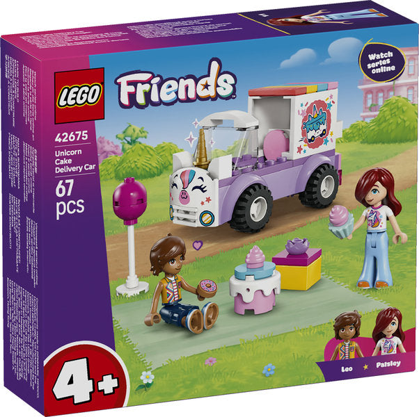 LEGO Friends 42675 auto-unicorno per la consegna di torte