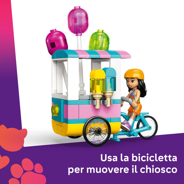 LEGO Friends 42692 bancarella dei gelati con palloncini