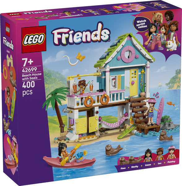 LEGO Friends 42699 casa sulla spiaggia con foche