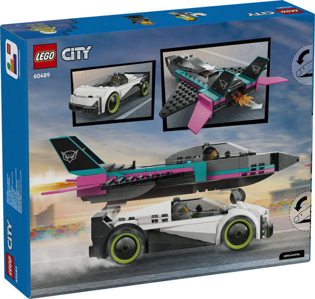 60489 - jet contro auto sportiva