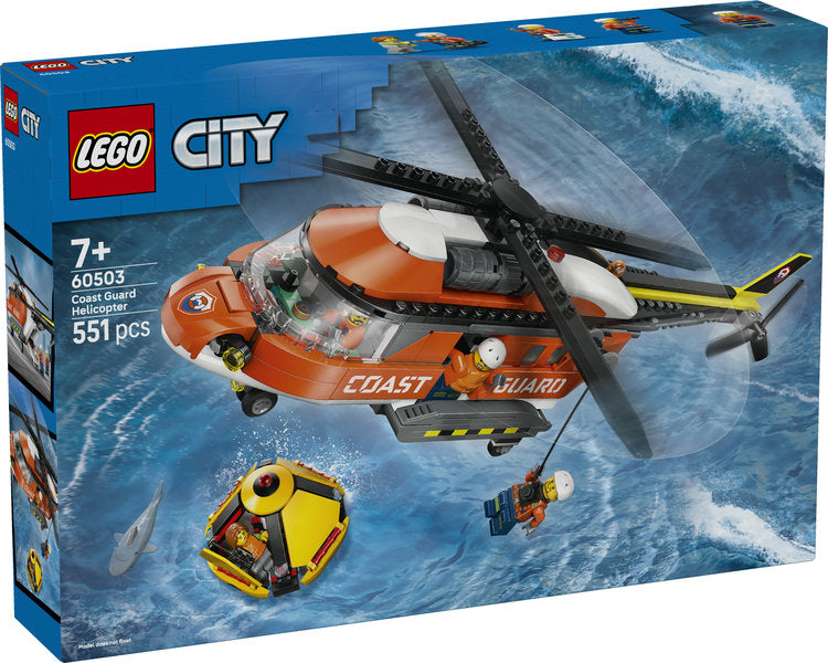 LEGO City 60503 elicottero della guardia costiera