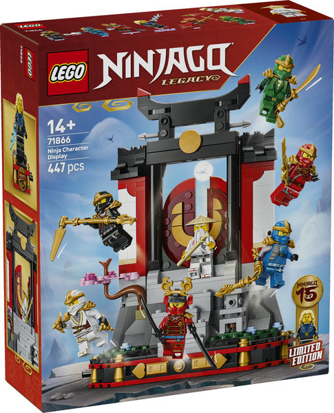71866 - display personaggi ninja – 15° anniversario
