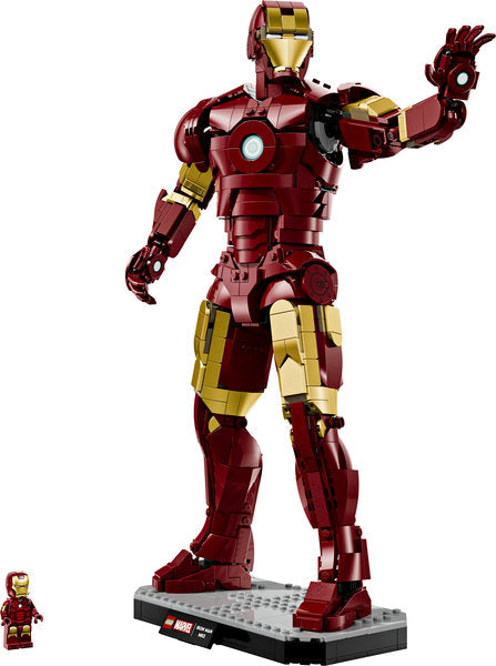 Minifigures Super Heroes 76344 iron man mark 3 edizione del collezionista