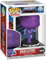 masters of the universe: skeletor running meme 9 cm - funko pop! 1787