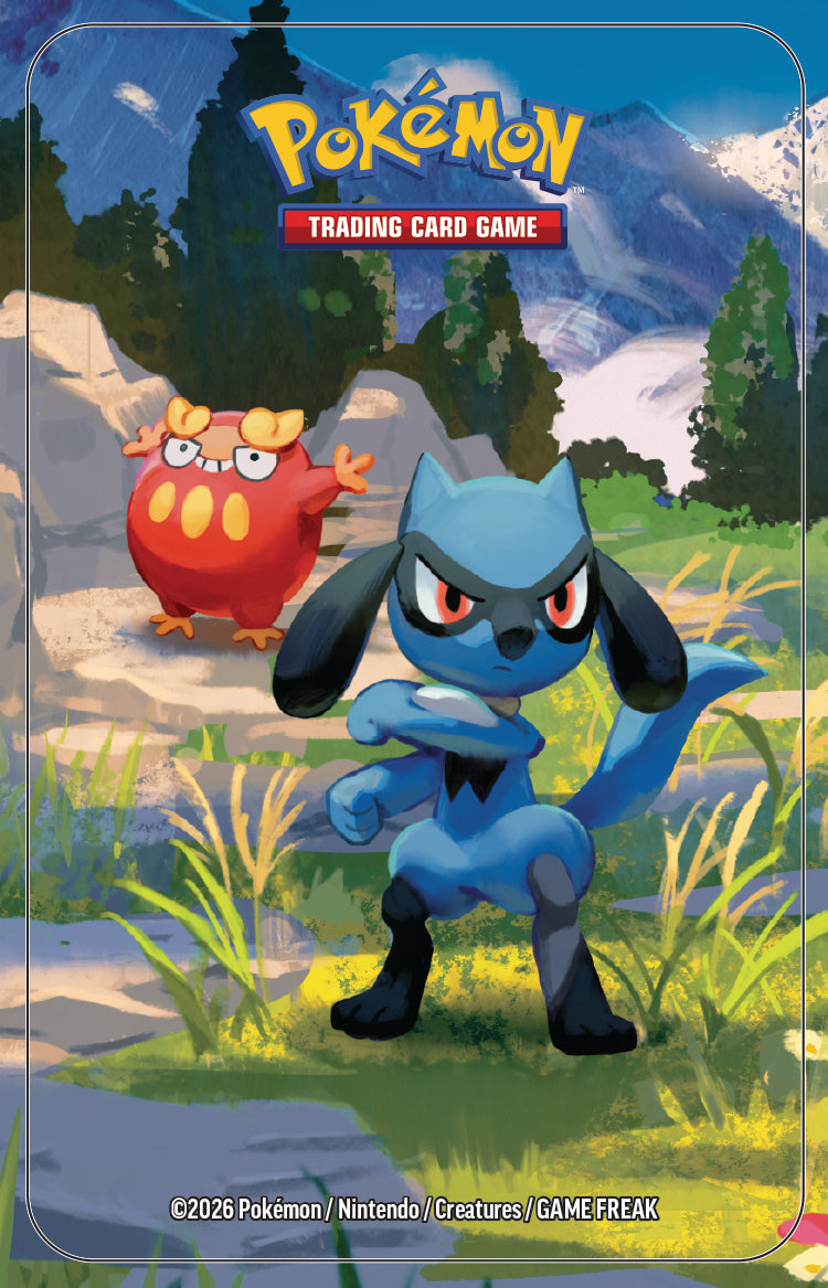pokemon - megaevoluzione ascesa eroica - mini tin da collezione (ita) - riolu