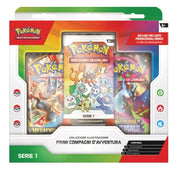 pokemon - collezione illustrazione - primi compagni d'avventura